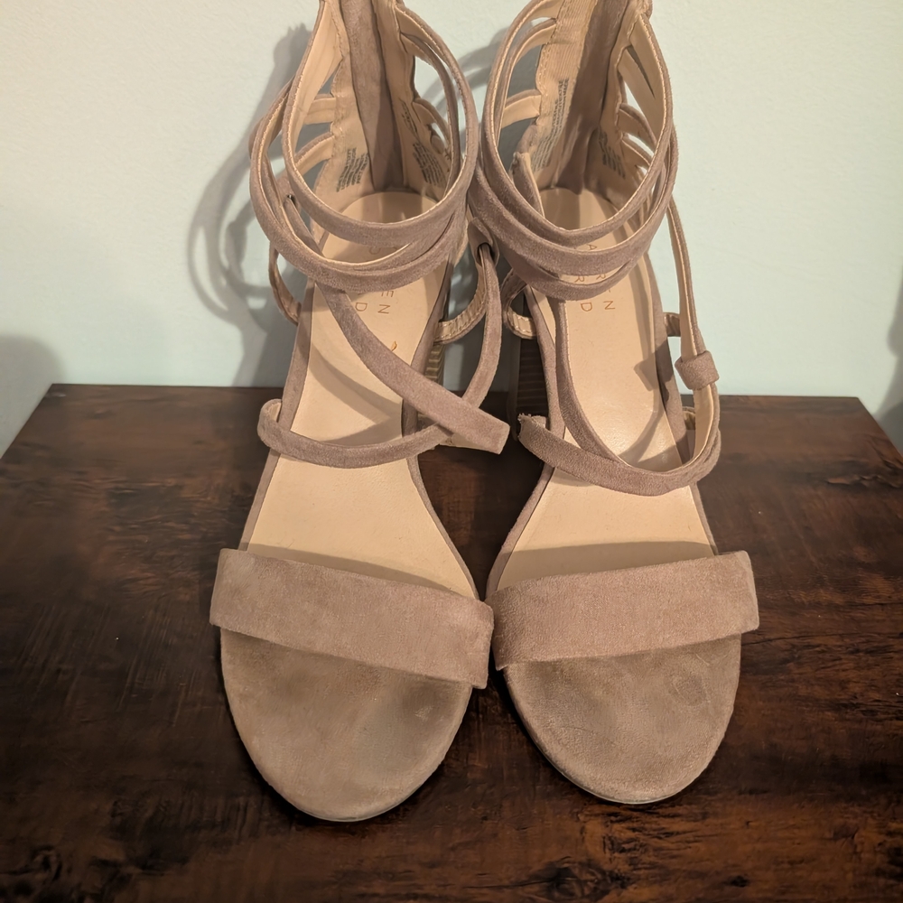LC Lauren Conrad Tan Gladiator Sandals